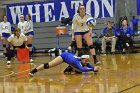 Volleyball vs Emerson  Wheaton College Women's Volleyball vs Emerson College. - Photo by Keith Nordstrom : Wheaton, Volleyball, VB2019